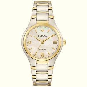 Bulova Classic Stainless Steel Ladies Automatic Watch 98L297